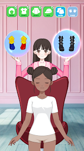 Left or right: Magic Dress up screenshot #1