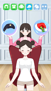 Left or right: Magic Dress up screenshot #2