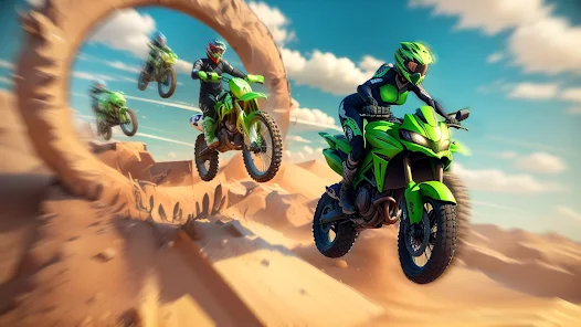 Motocross Bike Racing Game screenshot #1