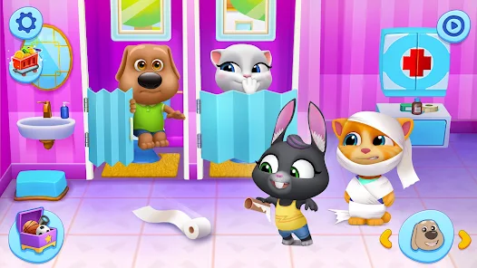 My Talking Tom Friends screenshot #2