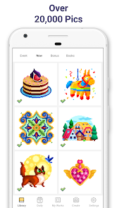 Pixel Art - color by number  screenshot #2