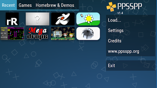 PPSSPP Gold - PSP emulator screenshot #1