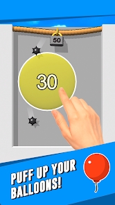 Puff Up - Balloon puzzle game screenshot #1