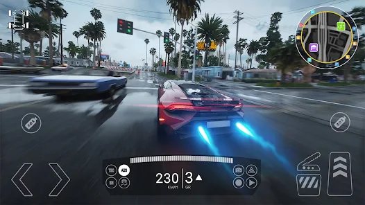 Real Car Driving: Race City 3D screenshot #2