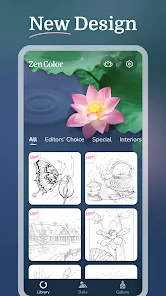 Zen Color - Color By Number screenshot #1