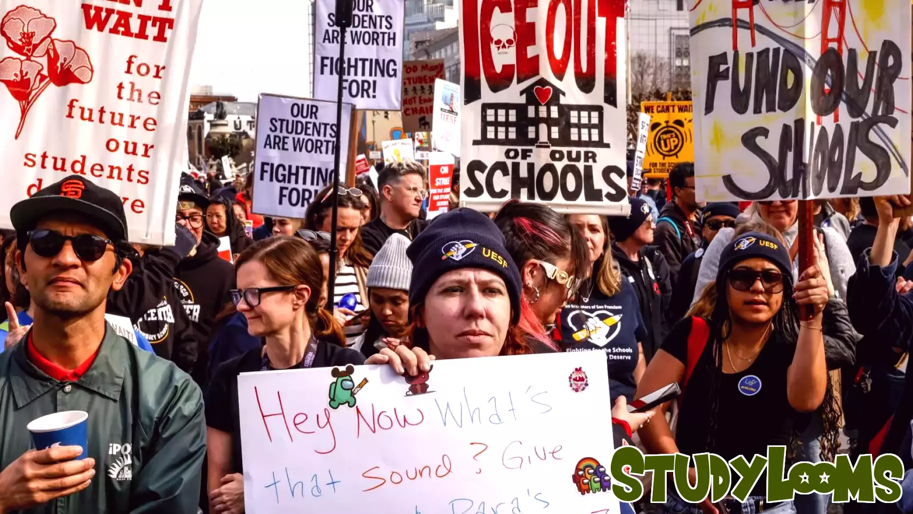 Work Stoppage Enters Second Day as School Talks Resume