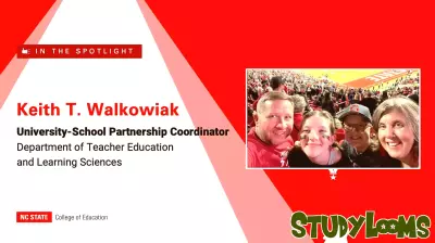 Highlighting the Role of University-School Partnership Coordinator Keith Walkowiak